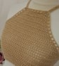 Handmade crochet ladies cropped strappy top  - Image 5