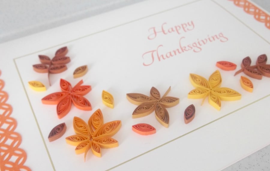 Handmade Thanksgiving card