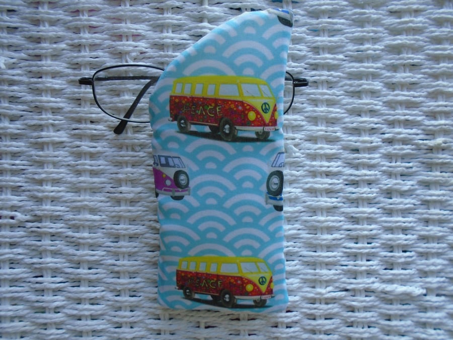Campervan Glasses Case 