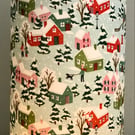 Liberty Snowy winter Wonderland - Handmade Children's  Tall Night Light 