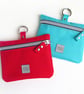 Waterproof Dog Treat and Poo Bag Pouch - two compartments inside - RED - Image 6