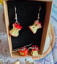 Magical Orchard Apple Earrings - Image 3
