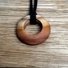 Yew ring pendant 