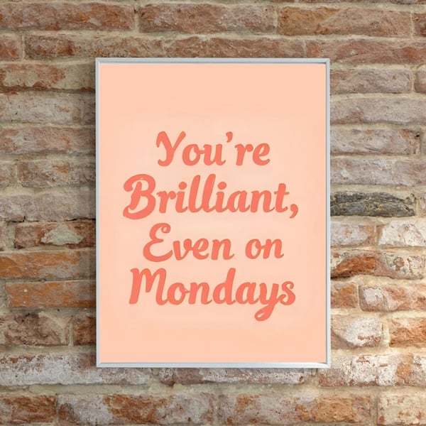 Funny A4  Wall Prints