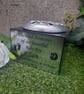 Granite Grave Plaque Memorial Marker Baby Grave Vase Pot Flower Holder - Image 3