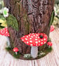 Woodland Mushroom Pen Holder - Pencil Pot for Cottagecore Lovers  - Image 5