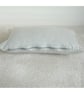 Tempur Travel Pillow Cover 16x10 Soft Jersey (T-Shirt Fabric) SMALL Silver Marl - Image 3