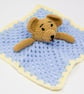 Crocheted Teddy Comforter