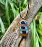 Handmade Reactive Glass Pendant