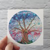 Candy Tree of Life Card, Birthday Card, Thank You Card, Art Card, Card for Dad