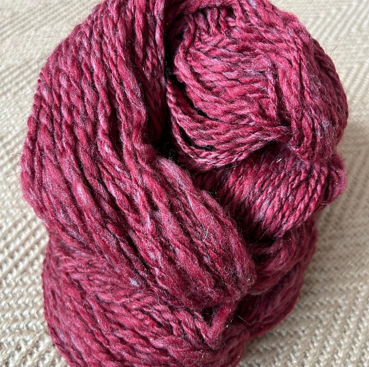 Hand Spun Sparkly Wool Blend Folksy