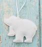 Polar Bear With Scarf Christmas Hanging Decoration Personalised Gift - Image 7