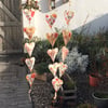 Cottage Hanging Heart Garland