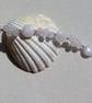 Pale Pink Rose Quartz Gemstone Beaded Bracelet "Roze" - Image 4