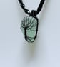 Tree of Life Sea Glass Necklace - Handmade in Scotland - Beachglass Pendant - Image 3