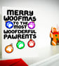 Christmas Card for Dog Parents, Mum, Dad From Furry Children, Fur Babies, Pets - Image 2