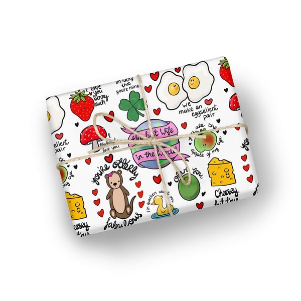 Best wife in the world wrapping paper