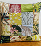 Handmade 45cm x 45cm patchwork cushion cover  - Image 1