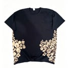 Bleach Painted Floral T-shirt 