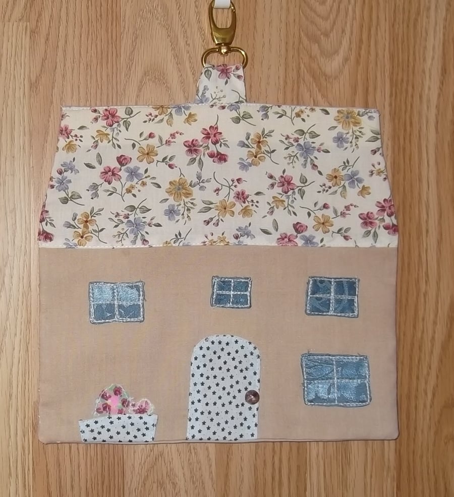 Peg bag Cottage style - General hanging storage 100% Unique One off