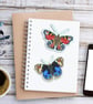 Butterflies Nature Art Stickers - Image 1