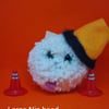 Nipfest - Large white Niphead cat pom pom