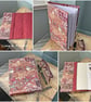 William Morris A5 Fabric Notebook Cover, Reusable A5 notebook cover ...