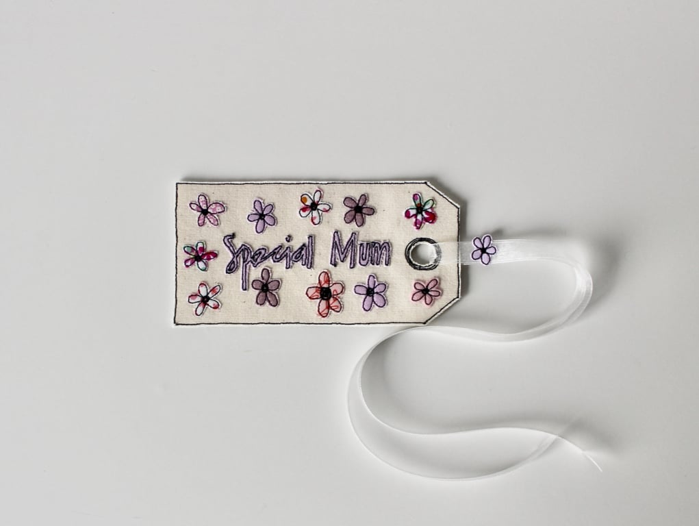 'Special Mum Cloth Luggage Label' 