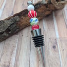 Fun quirky bottle stoppers, fun gift for wine lover