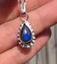 Sterling silver and labradorite necklace  - Image 4