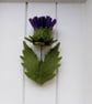 Handmade Felt Thistle Brooch: Scottish Emblem, St Andrews Day