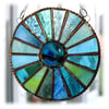 Colour Wheel Suncatcher Stained Glass Handmade Sea Marine