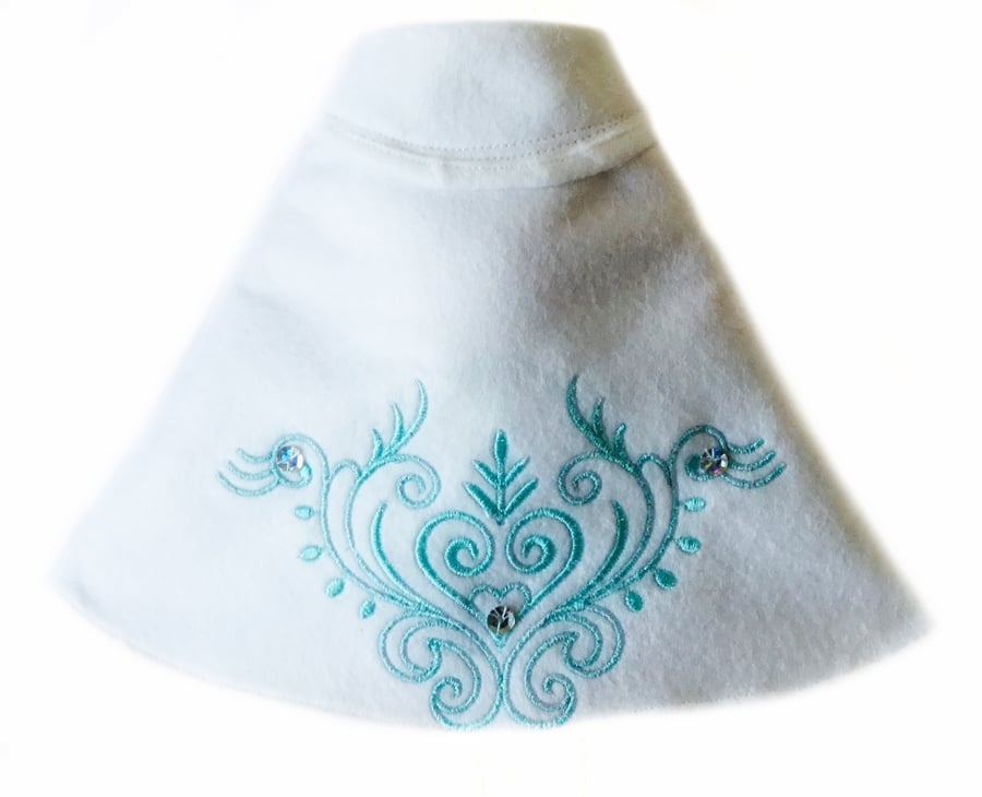 Regency Style Embroidered Cape