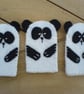 Panda Finger Puppets - Image 1