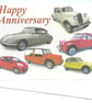 Citroen Classic French cars - Birthday, Anniversary, Retirement or Plain Card - Image 2