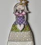 'Patchwork Girl' - Hanging Decoration - Image 4