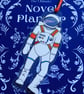 Handpainted Spaceman Laminated Bookmark - Image 6