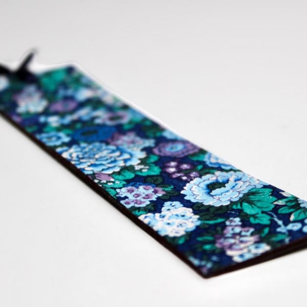 Handmade leather bookmark 