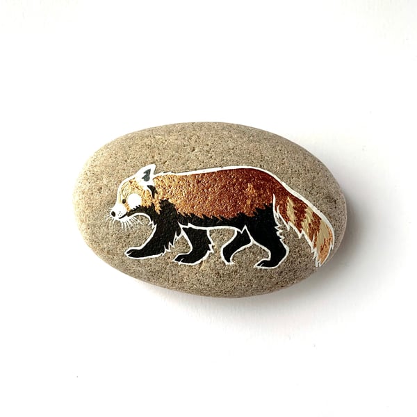 Copper Red Panda Stone - MADE TO ORDER