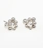 Silver Cluster Studs