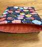 Colourful Strawberry Print Quilted Fabric Book Sleeve - Paperback Size  - Image 5