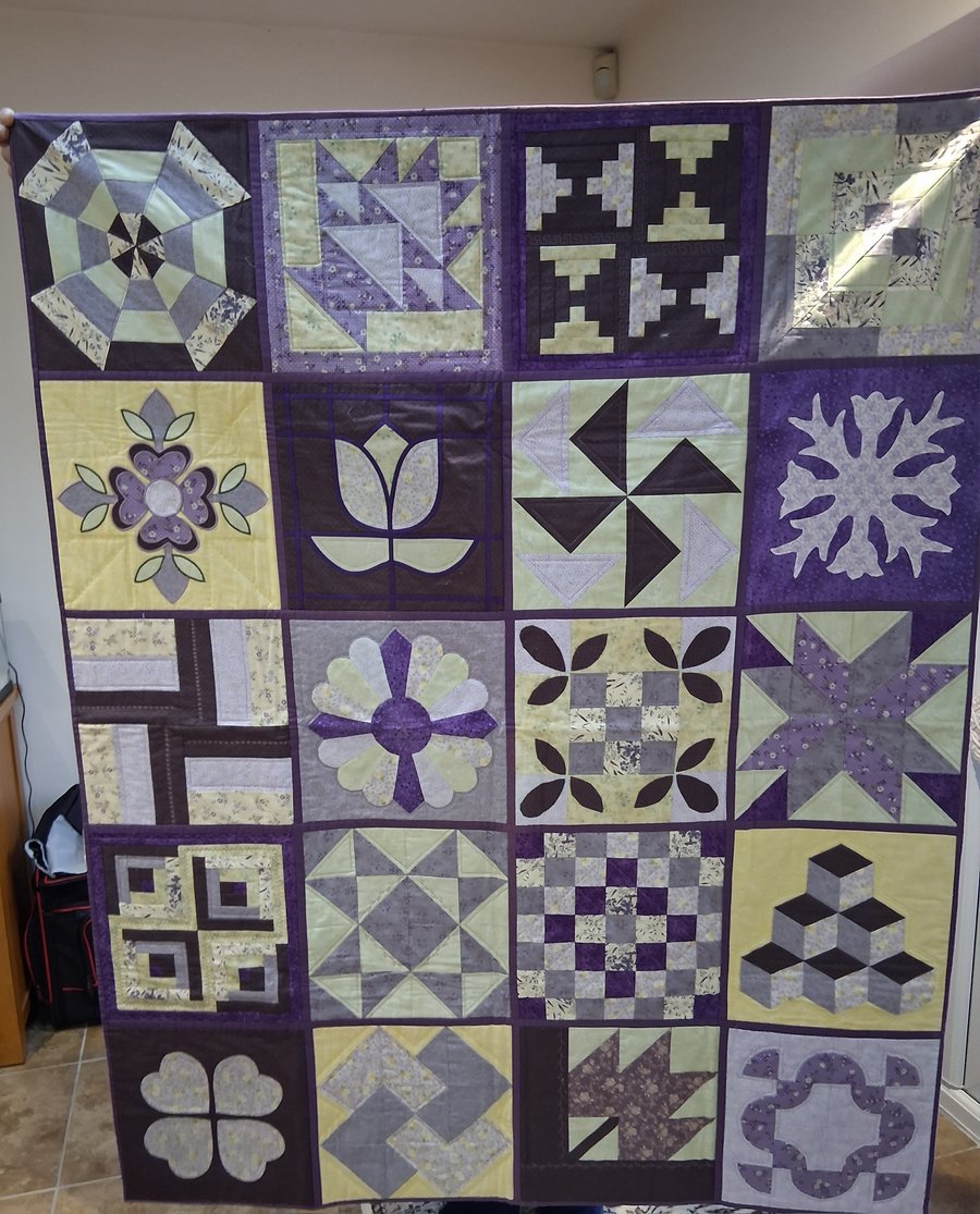 Handmade Patchwork Quilt.