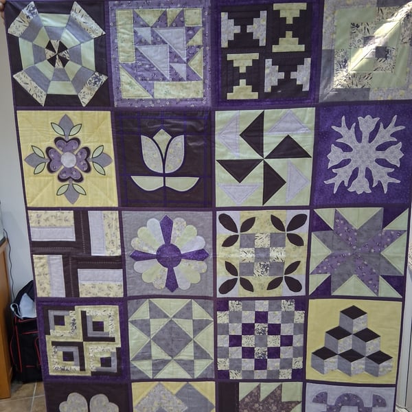 Handmade Patchwork Quilt.
