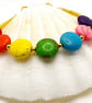 Rainbow Howlite Gemstone  Bracelet - Image 3