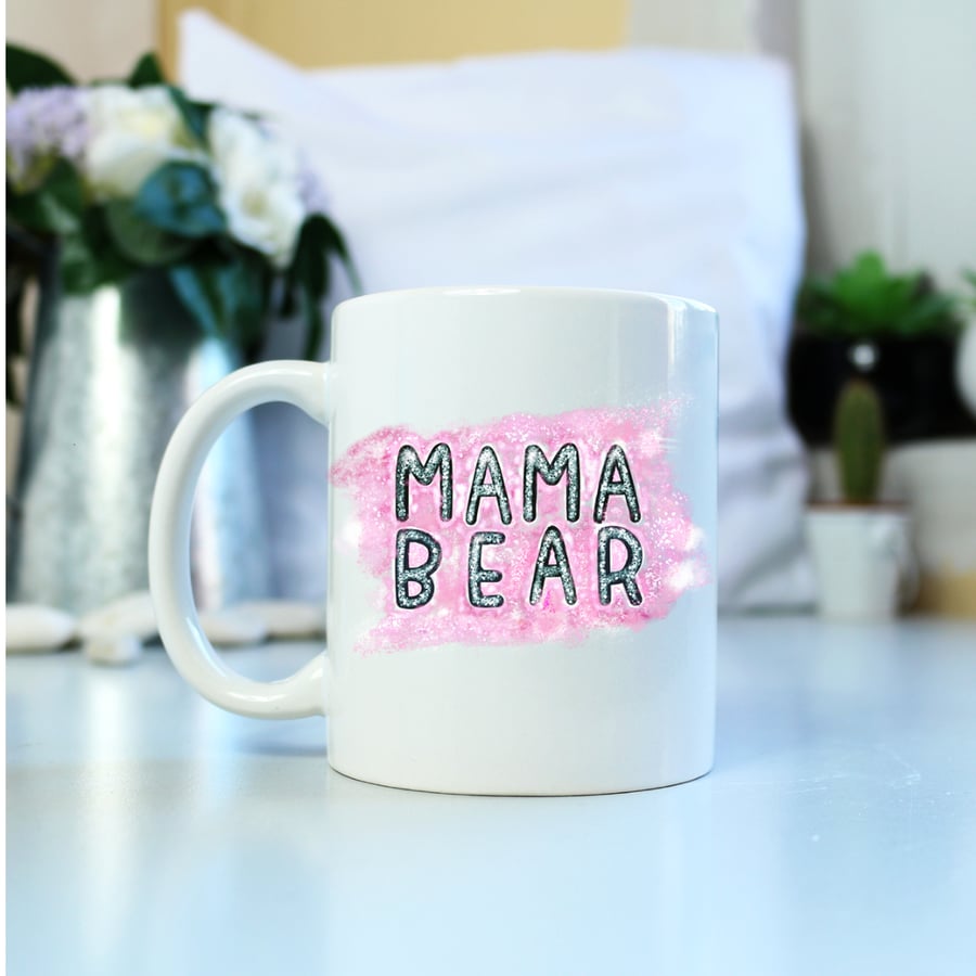 ‘Mama Bear' Mug for Mum Mother