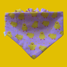 Medium easter  dog bandana 