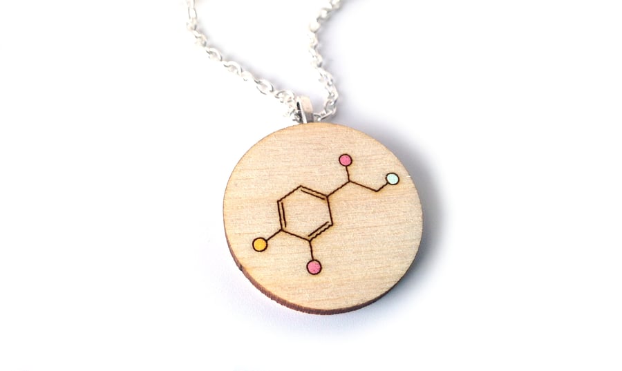 Chemical Formula for Love Valentine's Necklace