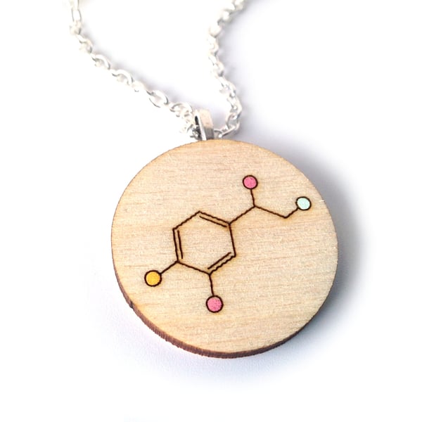 Chemical Formula for Love Valentine's Necklace