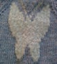 Baby and Child's Cardigan with Butterfly Pattern on the Back, Child's Cardigan - Image 3