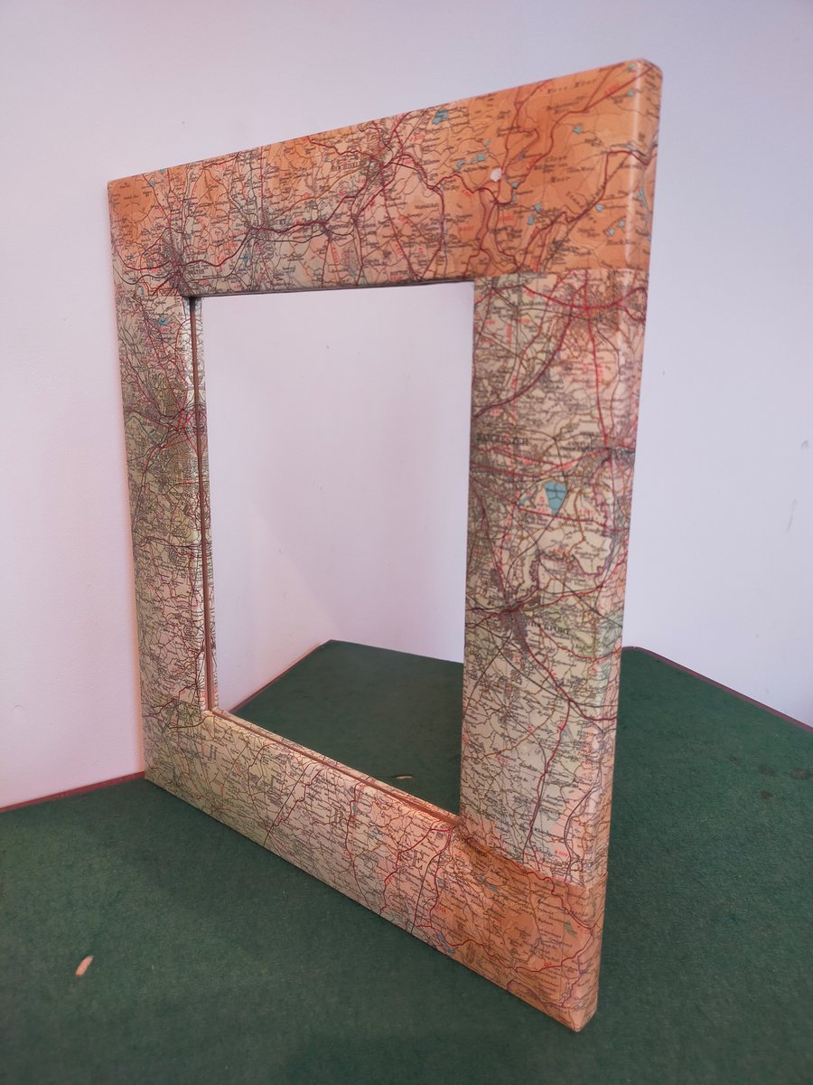 1952 Manchester map mirror (slight damage)